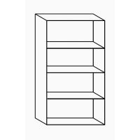 GO!PACK - NEVADA Regał Szeroki 0037 | 3 Półki