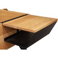 G+K MEBLE - BE-0587 Szafka nocna wisząca | Dąb