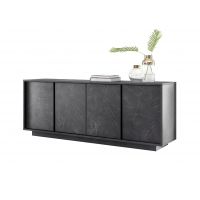 MC AKCENT - CARRARA Komoda | 208100-08 | Antracyt Marmur