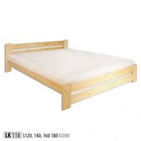 Drewmax - SOSNA Łóżko LK118