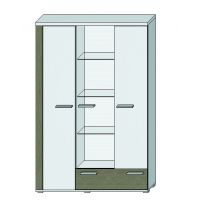 MEBLOMIX - Navaro Regał szyba 11