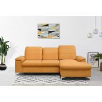 Mars Meble - BERGAMO MINI YELLOW Narożnik z funkcją i pojemnikiem PROMOCJA DOSTEPNY OD RĘKI