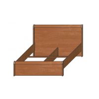 MEBLOMIX - Alder Łóżko 124