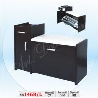 Art. Decoration - 146B/L Szafka na buty bez wstawki aluminiowej