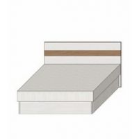 MEBLOMIX - IWO Łóżko 147 z pojemnikiem i materacem na stelażu