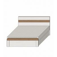 MEBLOMIX - IWO Łóżko 148 z pojemnikiem i materacem na stelażu