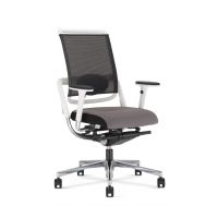 NOWY STYL - XENIUM Fotel Obrotowy SWIVEL CHAIR MESH WHITE | Oparcie - Siatka | Zgodny z Rozporządzeniem z 2023 roku