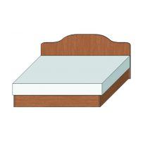 MEBLOMIX - Moli Łóżko 167 / wzór 03 (160x200)