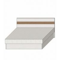 MEBLOMIX - IWO Łóżko 187 z pojemnikiem i materacem na stelażu