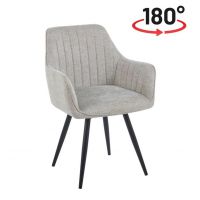 FURNITEX - K18-FX Krzesło | Obrót siedziska | Brego | Beż