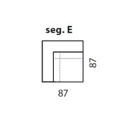 ETAP SOFA - BASIC Segm. E element narożny