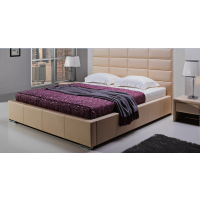 NEW ELEGANCE - NEW ELEGANCE MINI MAXI Łóżko 200x200 | Wezgłowie 2101 wysokość 120 cm | Korpus C przeszycia B | Nóżka A