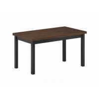 FURNITEX - ST23-FX Stół | orzech Elegant + czarny | 68x120