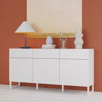 Forte - BRETANIA Komoda BQTK232-M731 | Biała