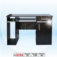 Art. Decoration - 235A Biurko z wstawką aluminiową