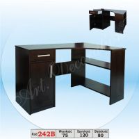 Art. Decoration - 242B Biurko bez wstawki aluminiowej