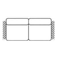 FENIKS MEBLE - ALLURE Sofa 2,5 BB | bez boków