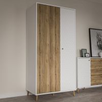 Forte - AKSANA AKNS822L-M992 Szafa ubraniowa L