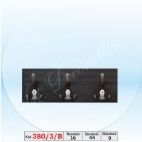 Art. Decoration - 380/3/B Wieszak bez wxtawki aluminiowej