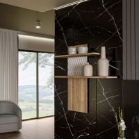 Forte - AKSANA AKNB01L-M992 Półka wisząca L