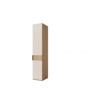 JUREK MEBLE - SORENO Szafa 45 cm | prawa | dąb wiosenny/macadamia