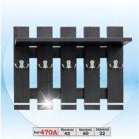 Art. Decoration - 470A Wieszak z wstawką aluminiową