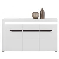 LIVEO - IRMA Komoda IM4 Biały Połysk