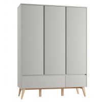 PINIO - SWING Szafa 3-drzwiowa | Szary