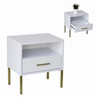 Art. Decoration - 579Z Szafka nocna | złoty