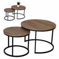 Art. Decoration - 603 Ława ( zestaw dwóch ław) | okrągłe