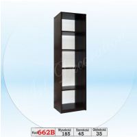 Art. Decoration - 662B Regał | bez wstawki aluminiowej