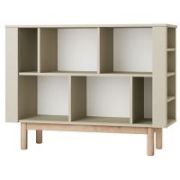 PINIO - MILOO Regał Niski | Szampański