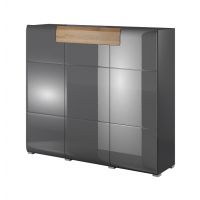 HELVETIA MEBLE WIERUSZÓW - TOLEDO | Komoda | 24JKDW76 | Wysoka | 3D1S