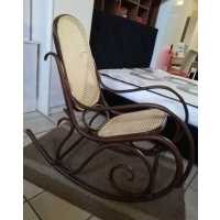 FAMEG - Fotel Bujany BJ-9816 wyplatany | Orzech 04 | DOSTĘPNE OD RĘKI