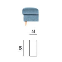 Meblomak - FANO Dostawka DBFL | Lewa | Bez funkcji