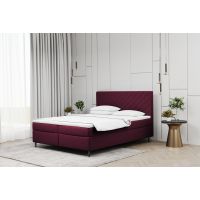 SOFIA MEBLE - BALTIC Łóżko kontynentalne 160x200 z pojemnikiem