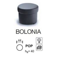 Meblomak - BOLONIA Pufa okrągła z pojemnikiem