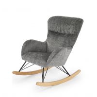 HALMAR - CASTRO Fotel bujany | popielaty