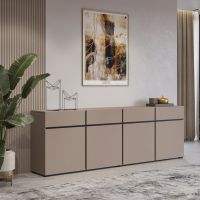 HELVETIA MEBLE WIERUSZÓW - CROSS Komoda 24CWMY25 | Congo / congo-czarny