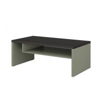 HELVETIA MEBLE WIERUSZÓW - CROSS Stolik Kawowy 24GWMY99 | zielony / zielony-czarny