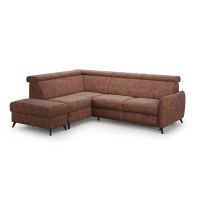 Sweet Sit - COMFY Narożnik z dostawką OTM(2)SL - 2(140)QFPW + DOST(40)S | z funkcją spania i pojemnikiem