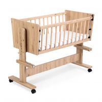 KLUPŚ - ZOYA 5w1 Łóżeczko dostawne Dąb