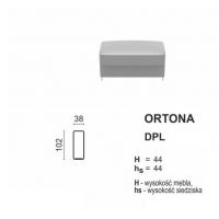 Meblomak - ORTONA Dostawka DPL z pojemnikiem lewa