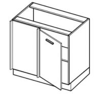 LAYMAN - ELIN Szafka DPP110 | Dolna narożna