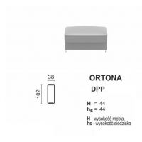 Meblomak - ORTONA Dostawka DPP z pojemnikiem prawa