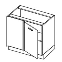 LAYMAN - BLANKA Szafka DPPW 105/65 kuchenna wyspowa dolna narożna