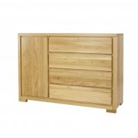 Drewmax - CLASSIC Komoda KD358