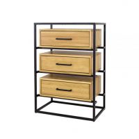 Drewmax - METAL | Dąb Komoda | KD370