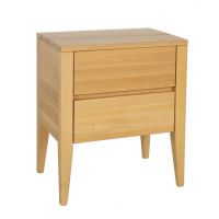 Drewmax - RETRO Szafka nocna | Bukowa | SN131