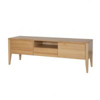 Drewmax - RETRO Szafka RTV Bukowa | RV435